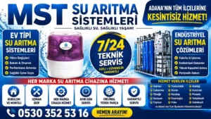 Yüreğir Karacaoğlan Mahallesi Su Arıtma Servisi