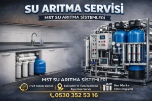 Sivrihisar Ortaklar Mahallesi Su Arıtma Servisi