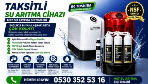 Erdemli Ayaş Mersin Su Arıtma Cihazı Taksitle