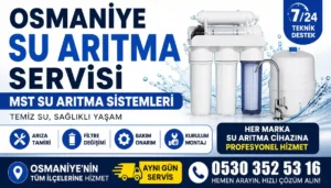 Sumbas Kızıltepe Mahallesi Su Arıtma Servisi