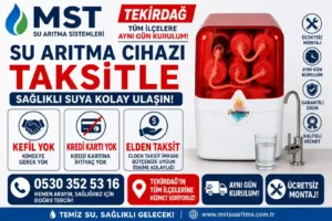Silahtarağa Mahallesi Çorlu Su Arıtma Cihazı Taksitle