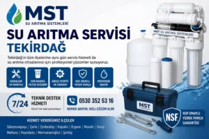 Süleymanpaşa Karadeniz Mahallesi Su Arıtma Servisi