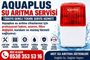 Sarıgöl İlçesi Aquaplus Su Arıtma Servisi